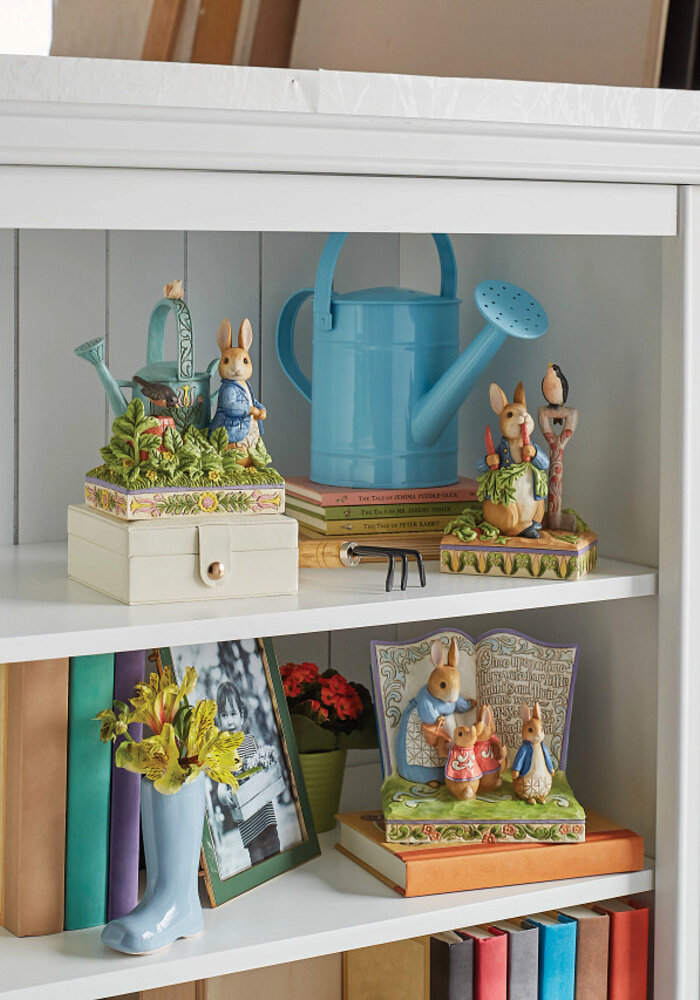 Beatrix Potter by Jim Shore - "Once Upon a Time There Were Four Little Rabbits" Storybook