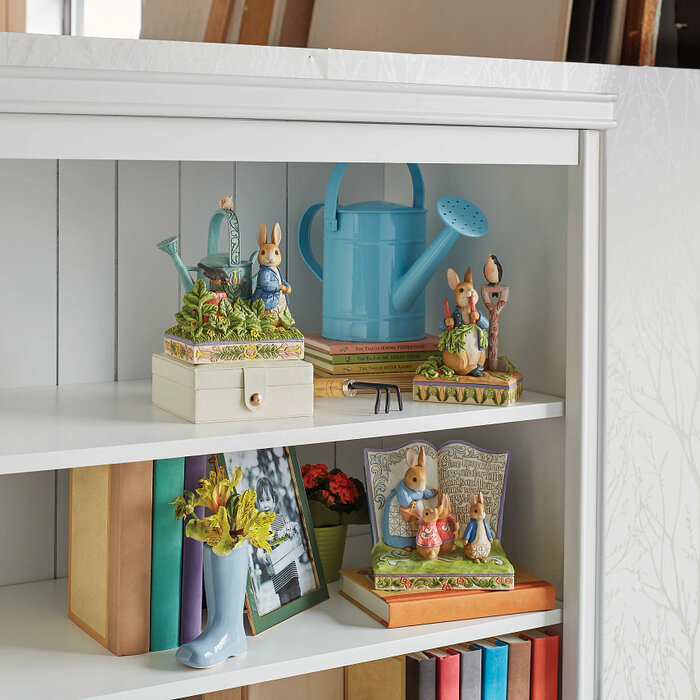 Beatrix Potter by Jim Shore - "Once Upon a Time There Were Four Little Rabbits" Storybook