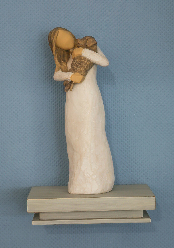 Willow Tree - Hand-Painted Shelf