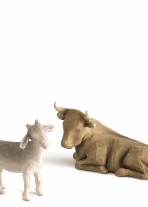 Willow Tree Ox and Goat - Willow Tree