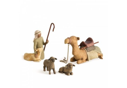 Willow Tree Shepherd and Stable Animals - Willow Tree