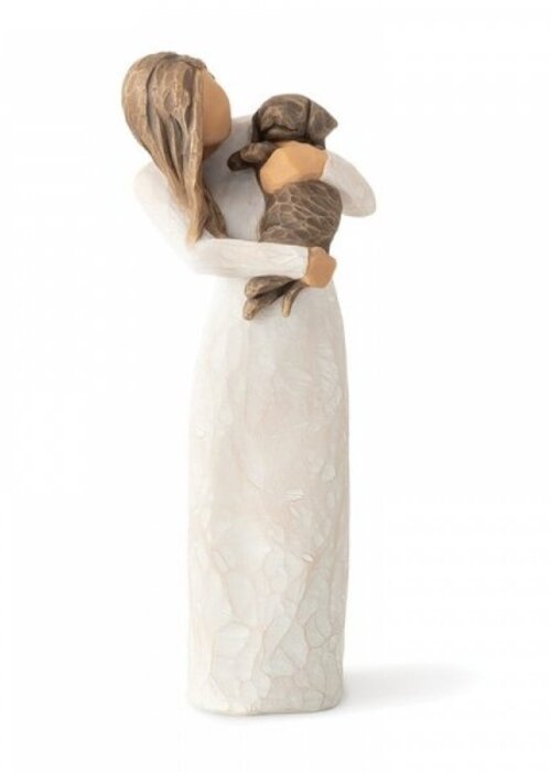 Willow Tree Adorable You (dark dog)  - Willow Tree