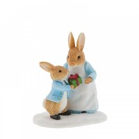 Beatrix Potter - Mrs. Rabbit Passing Peter Rabbit a Present