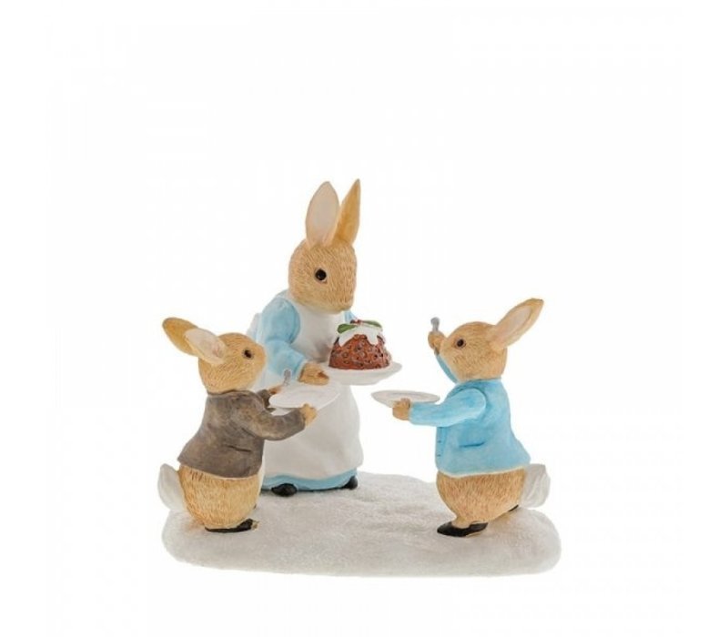 Beatrix Potter - Mrs. Rabbit with a Christmas Pudding