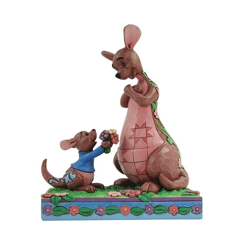 Roo Giving Kanga Flowers - Disney Traditions 