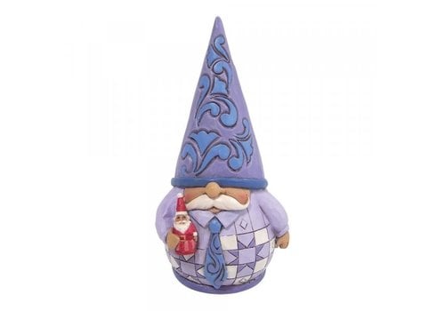 Heartwood Creek Purple Gnome with Santa (OP=OP!) - Heartwood Creek