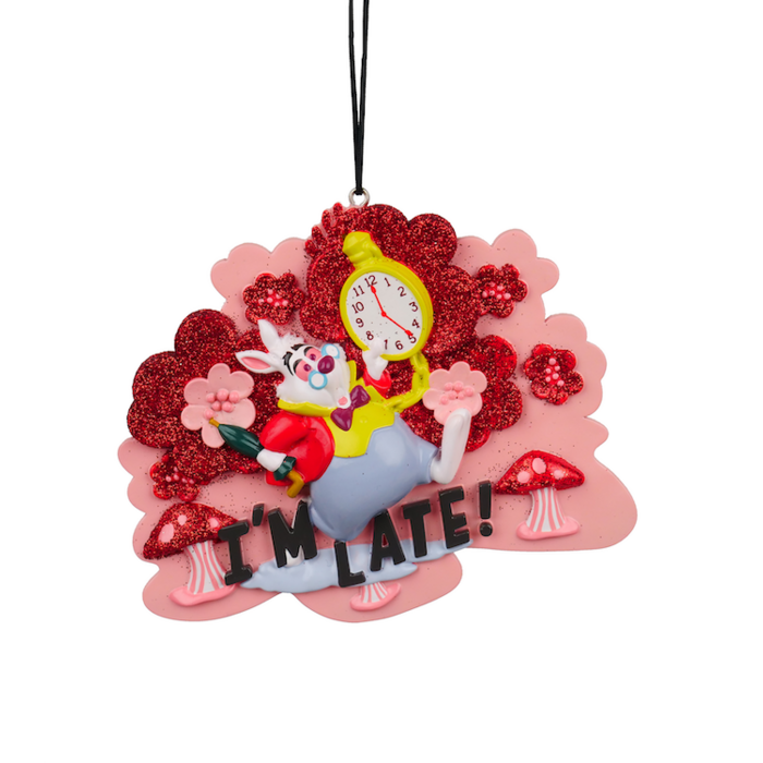 Kurt S. Adler - On Time Hanging Ornament (Alice in Wonderland)