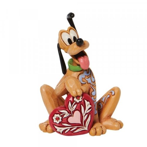 Pluto Heart Mini - Disney Traditions 