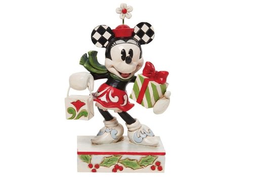 Disney Traditions Minnie with Bag and Present (OP=OP!) - Disney Traditions