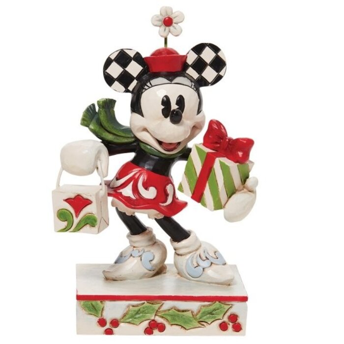 Disney Traditions Minnie with Bag and Present (OP=OP!) - Disney Traditions