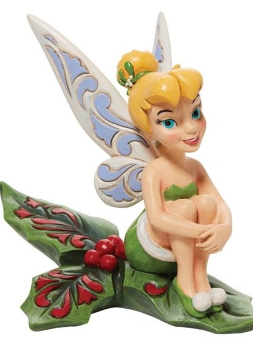 Disney Traditions Tinkerbell Sitting in Holly (OP=OP!) - Disney Traditions