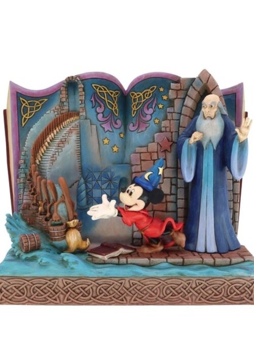 Disney Traditions Sorcerer Mickey Storybook (OP=OP!) - Disney Traditions