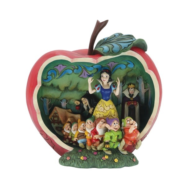 Disney Traditions - Snow White Apple Scene Masterpiece