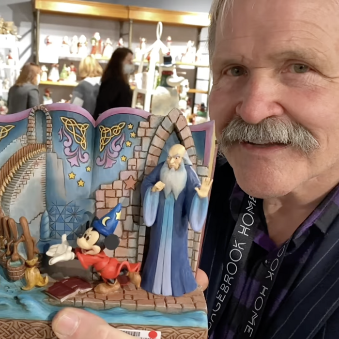 Disney Traditions - Sorcerer Mickey Storybook (Fantasia)