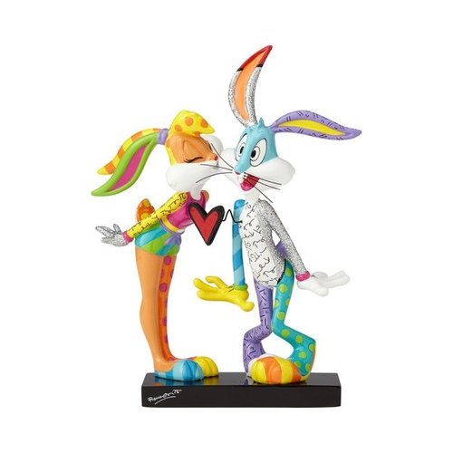 Lola Kissing Bugs Bunny - Looney Tunes by Britto 