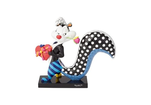 Looney Tunes by Britto Pepe Le Pew with Flower - Looney Tunes by Britto