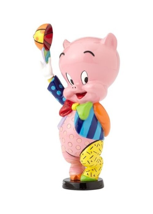 Looney Tunes by Britto Porky Pig with Baseball Cap - Looney Tunes by Britto