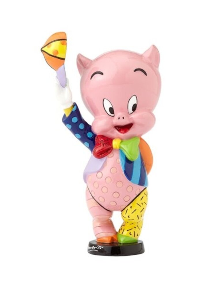 Looney Tunes by Britto - Porky Pig with Baseball Cap