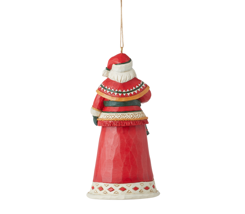 Heartwood Creek - Lapland Santa Hanging Ornament (PRE-ORDER)