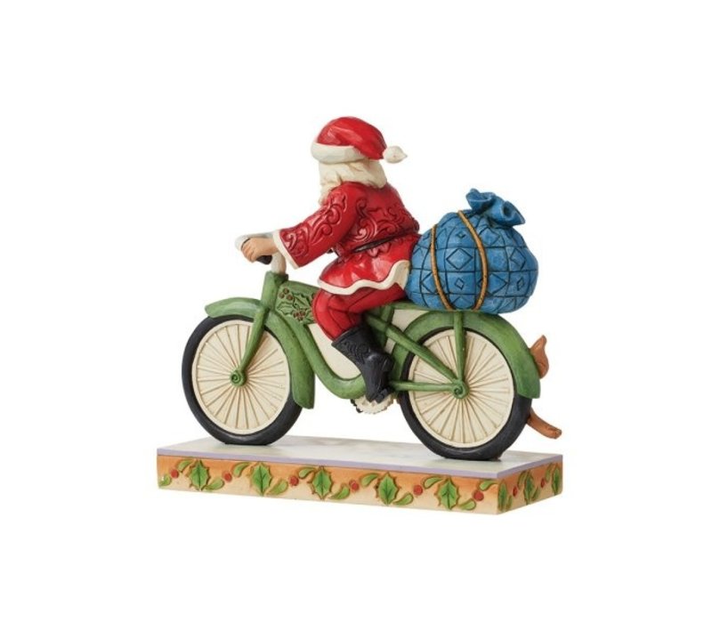 Heartwood Creek - Santa riding Bike (OP=OP!)