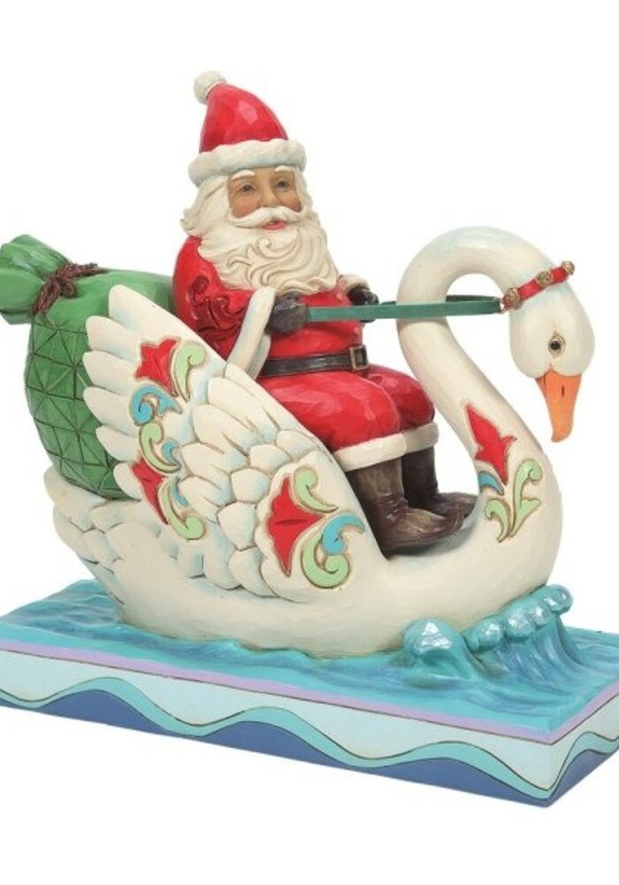Heartwood Creek - Santa riding Swan (OP=OP!)