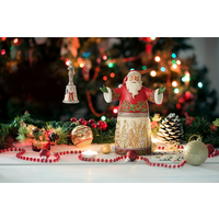 Heartwood Creek - Santa Through the Years Bell Ornament (OP=OP!)