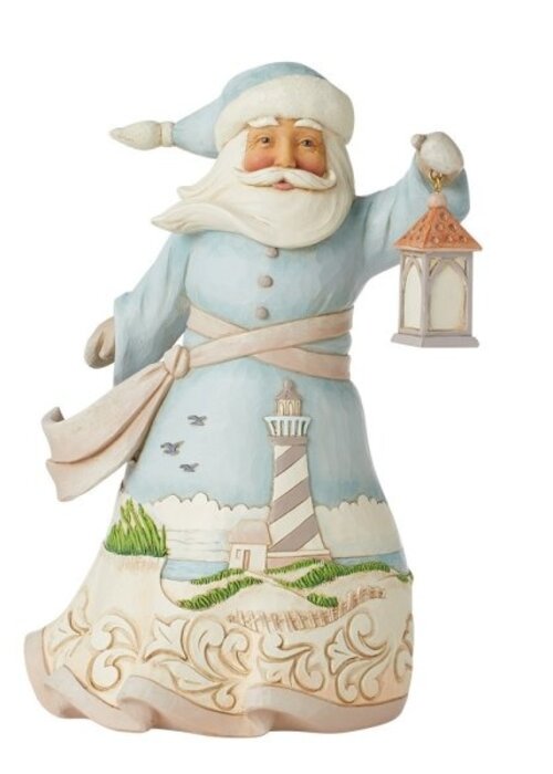 Heartwood Creek Santa with Lighthouse Scene (OP=OP!) - Heartwood Creek