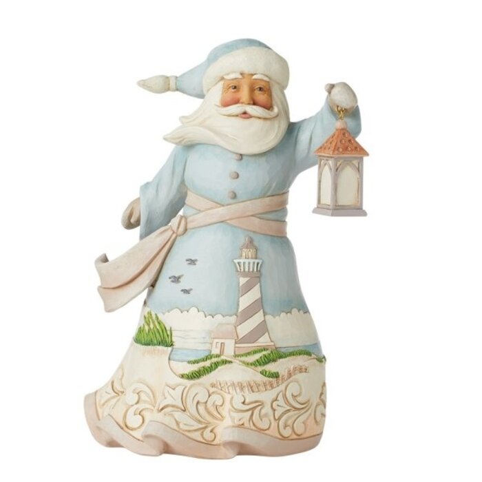Heartwood Creek Santa with Lighthouse Scene (OP=OP!) - Heartwood Creek
