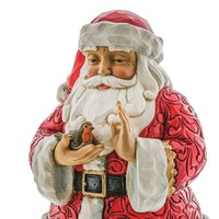 Heartwood Creek - Santa with Robin in Hands (UK/EU Exclusive)