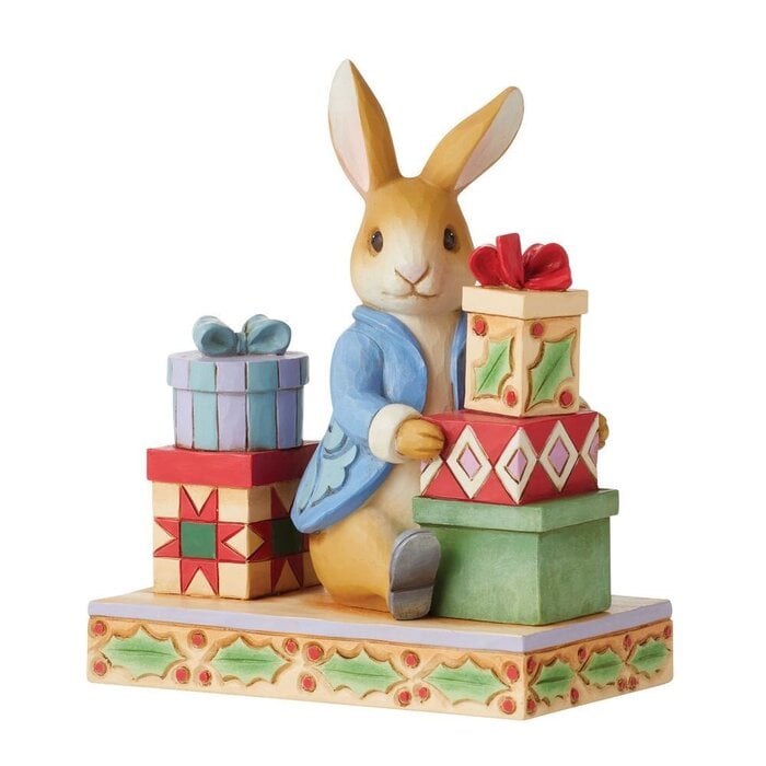 Beatrix Potter by Jim Shore - Peter with Presents