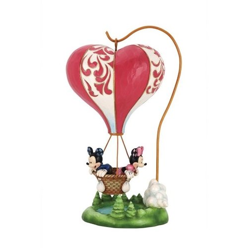 Love takes flight (Mickey & Minnie Hot Air Balloon) - Disney Traditions 