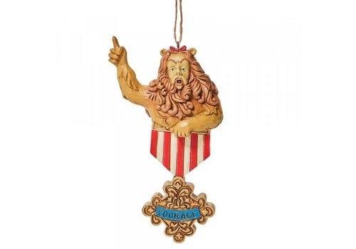 The Wizard of Oz™ by Jim Shore Cowardly Lion Courage Hanging Ornament (OP=OP!) - The Wizard of Oz by Jim Shore