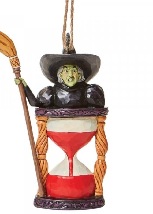 The Wizard of Oz™ by Jim Shore Wicked Witch with Hourglass Hanging Ornament (OP=OP!) - The Wizard of Oz by Jim Shore