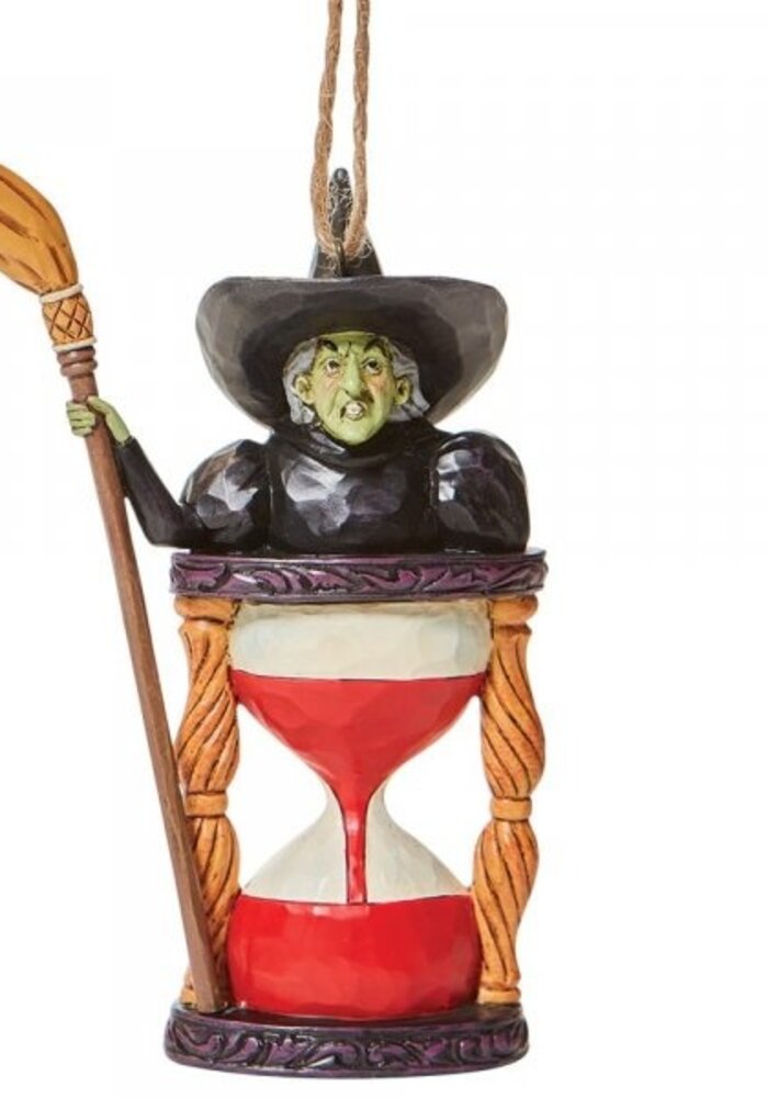 The Wizard of Oz by Jim Shore - Wicked Witch with Hourglass Hanging Ornament (OP=OP!)