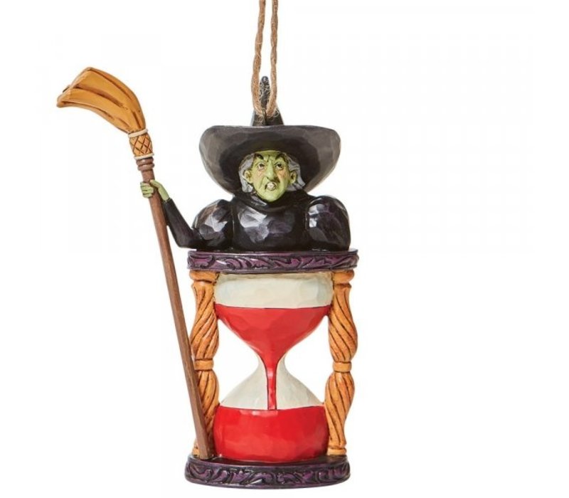 The Wizard of Oz by Jim Shore - Wicked Witch with Hourglass Hanging Ornament (OP=OP!)