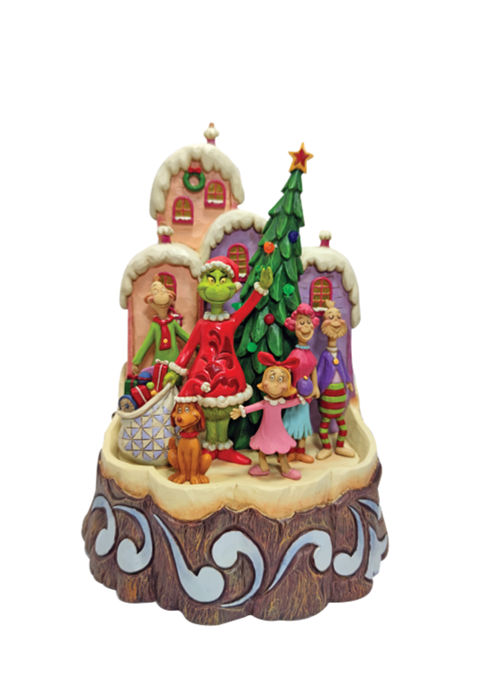 The Grinch by Jim Shore - Grinch Craved by Heart