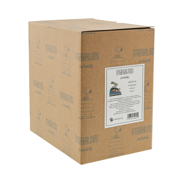 Peanuts by Jim Shore - Snoopy and Woodstock Surfing