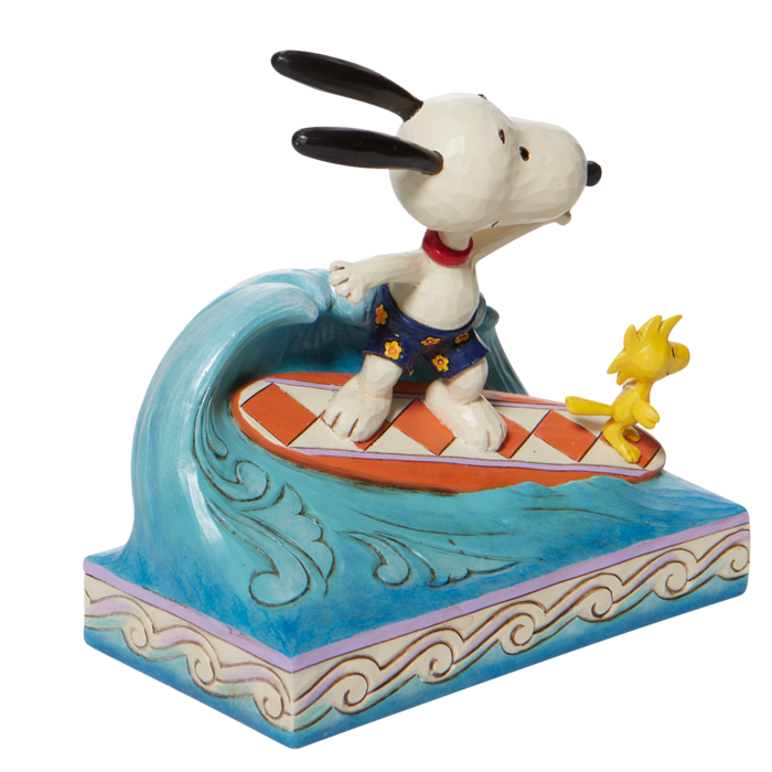 Peanuts by Jim Shore - Snoopy and Woodstock Surfing