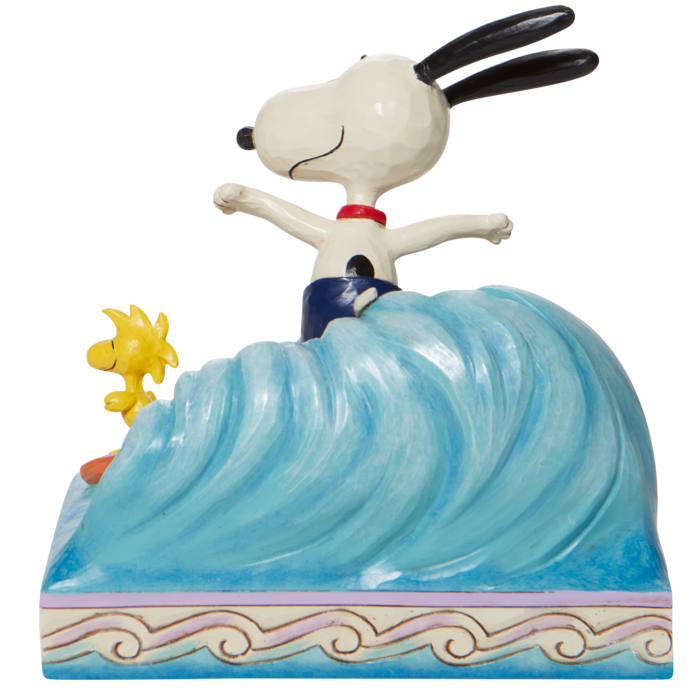 Peanuts by Jim Shore - Snoopy and Woodstock Surfing