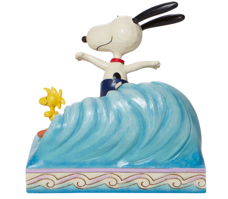 Peanuts by Jim Shore - Snoopy and Woodstock Surfing