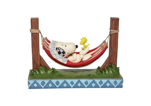 Peanuts by Jim Shore Snoopy & Woodstock in Hammock (OP=OP!) - Peanuts by Jim Shore
