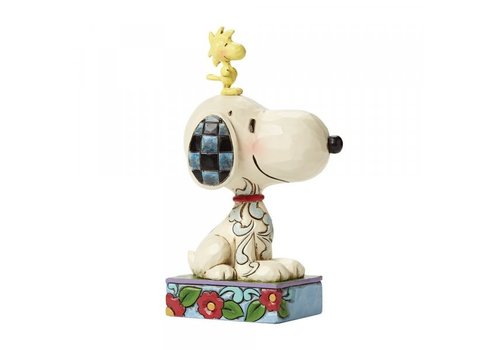 Peanuts by Jim Shore Snoopy & Woodstock Personality Pose - Peanuts by Jim Shore
