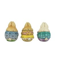 Heartwood Creek - Set of 3 Bunny Egg Mini Figurines