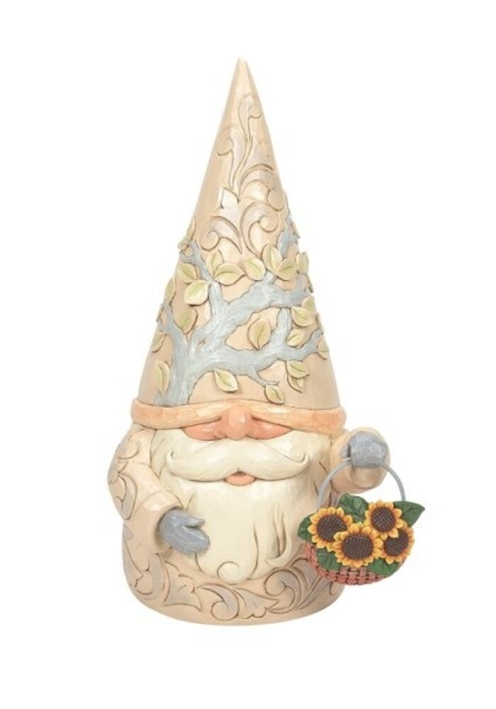 Heartwood Creek - Gnome Statue with 4 Baskets