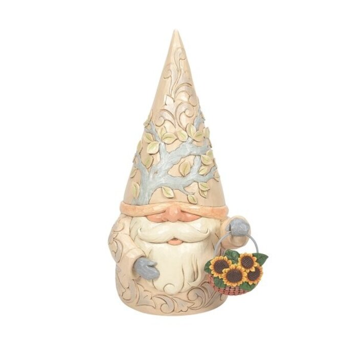 Heartwood Creek - Gnome Statue with 4 Baskets