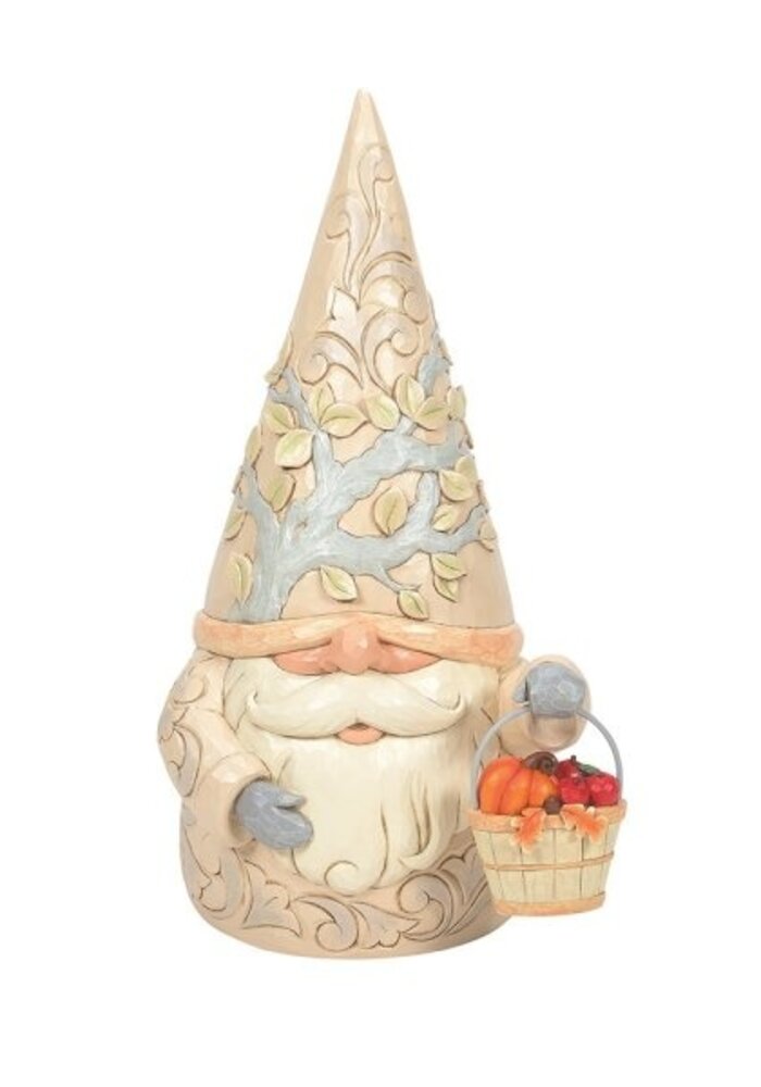 Heartwood Creek - Gnome Statue with 4 Baskets