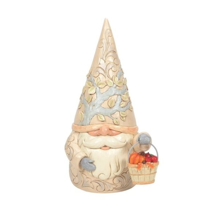 Heartwood Creek - Gnome Statue with 4 Baskets