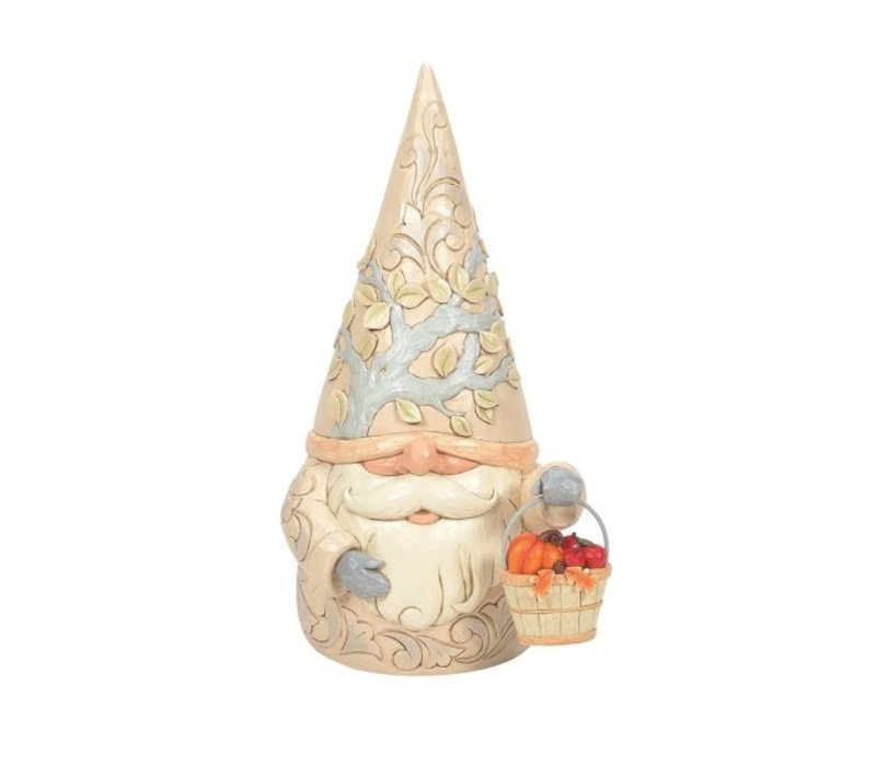 Heartwood Creek - Gnome Statue with 4 Baskets