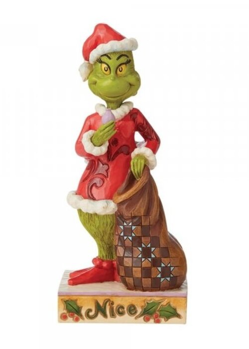 The Grinch by Jim Shore Naughty/Nice Grinch - The Grinch by Jim Shore