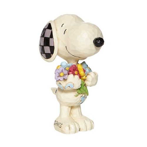 Snoopy with Flowers Mini (OP=OP!) - Peanuts by Jim Shore 